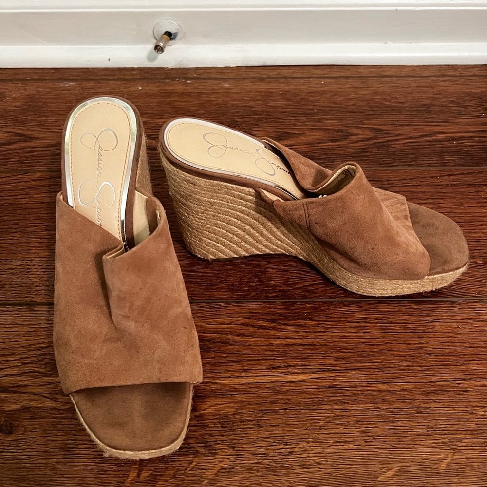 Jessica Simpson wedges